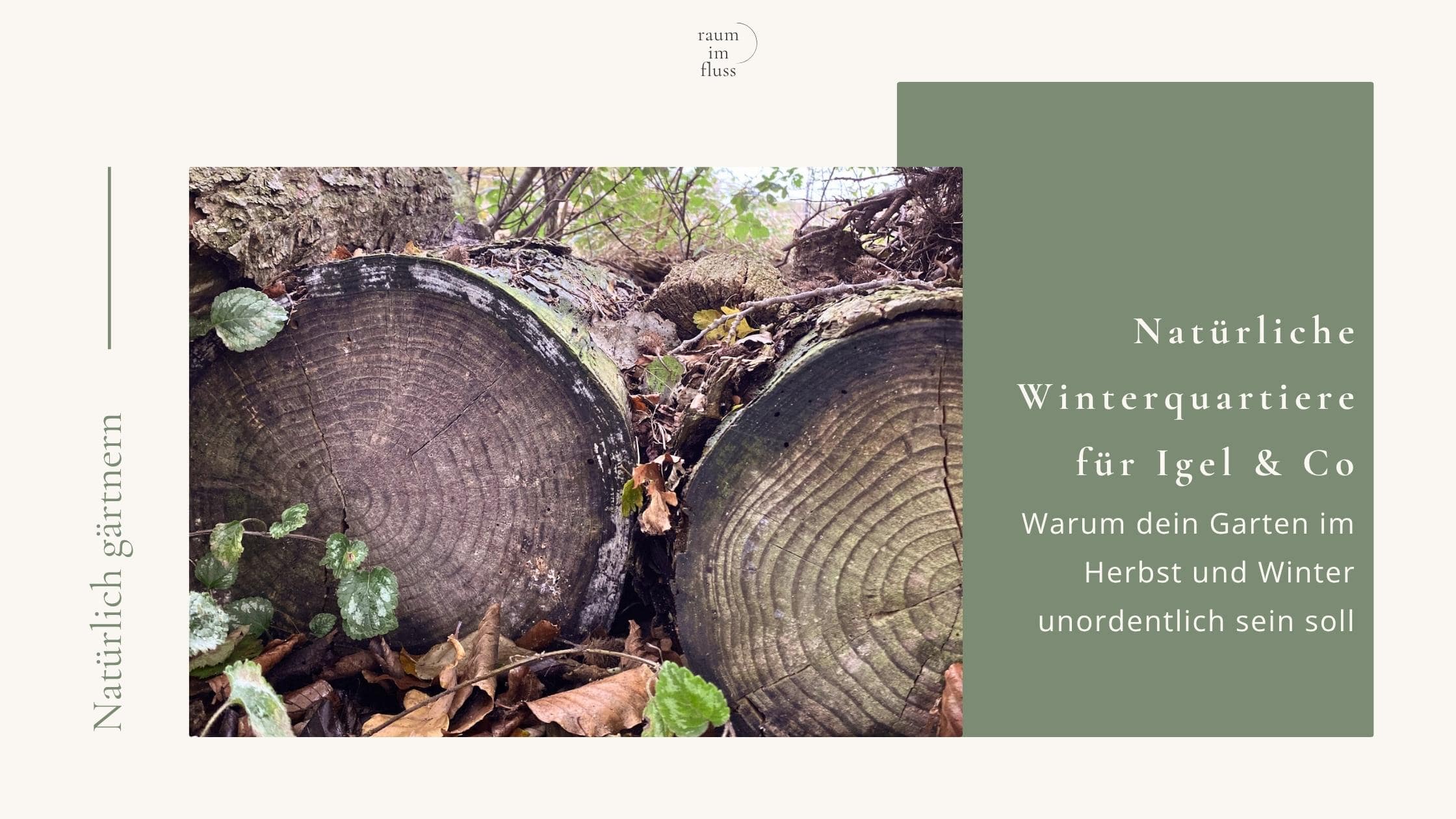 Winterquartier Igel Natürlich gärtnern
