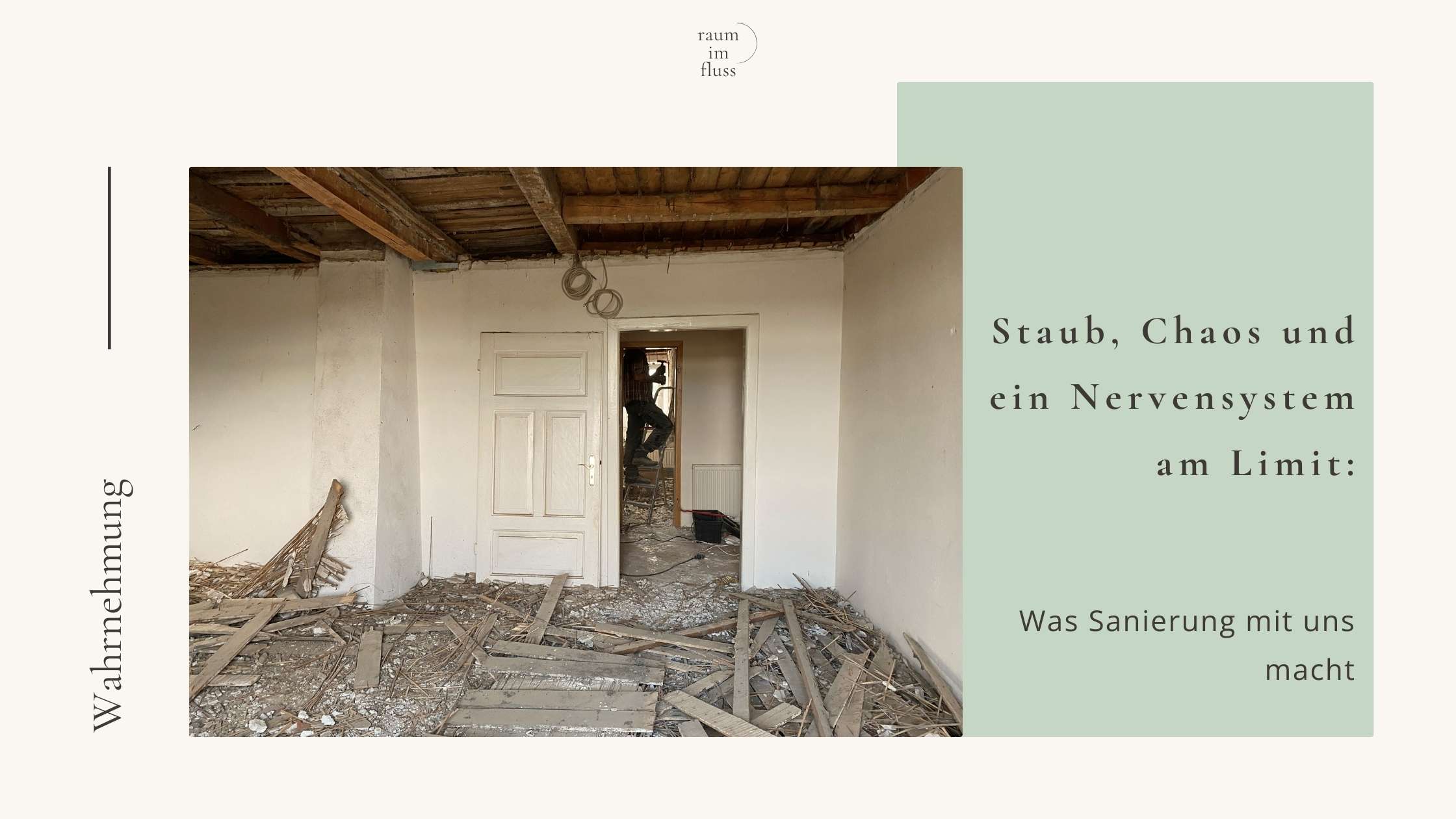 Sanierung und Nervensystem